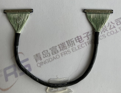 Awg42 0.4mm LVDS केबल 50 पिन 190mm कार हेडलाइट हार्नेस