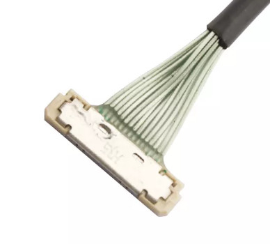 42awg LVDS वायर हार्नेस 0.4mm 20.3mm केबल 51 पिन EDP
