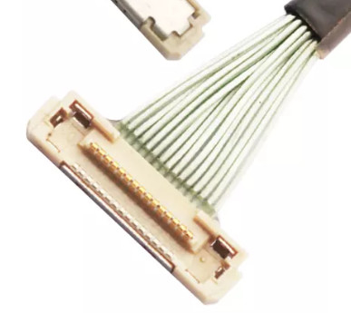 42awg LVDS वायर हार्नेस 0.4mm 20.3mm केबल 51 पिन EDP