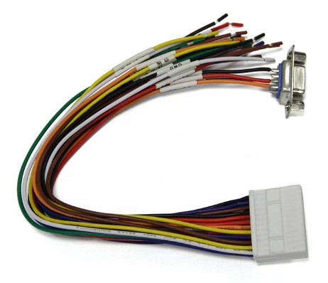 औद्योगिक नियंत्रण के लिए Lvds 430mm रोबोट हार्नेस सिंगल शील्ड केबल असेंबली पावर