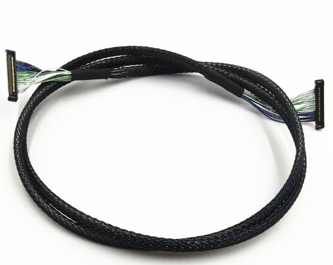 Lvds Kel माइक्रो समाक्षीय केबल 1.8m लैपटॉप स्क्रीन 26AWG