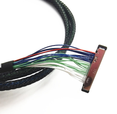 Lvds Kel माइक्रो समाक्षीय केबल 1.8m लैपटॉप स्क्रीन 26AWG